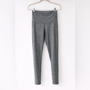 Champion Heather Speckled Gold Gray Leggings
